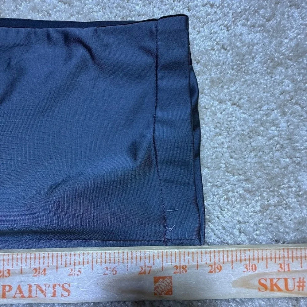 Adidas Track Pants Mens M Gray Black Logo Athletic Sweatpants 3 Stripes‎